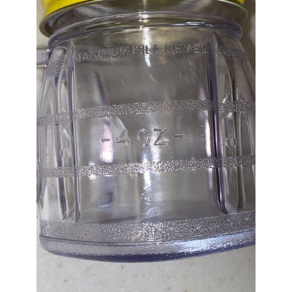 Vintage Oster Mini-Blend Containers Used Set of 2 Blend and Store - Picture 6 of 11